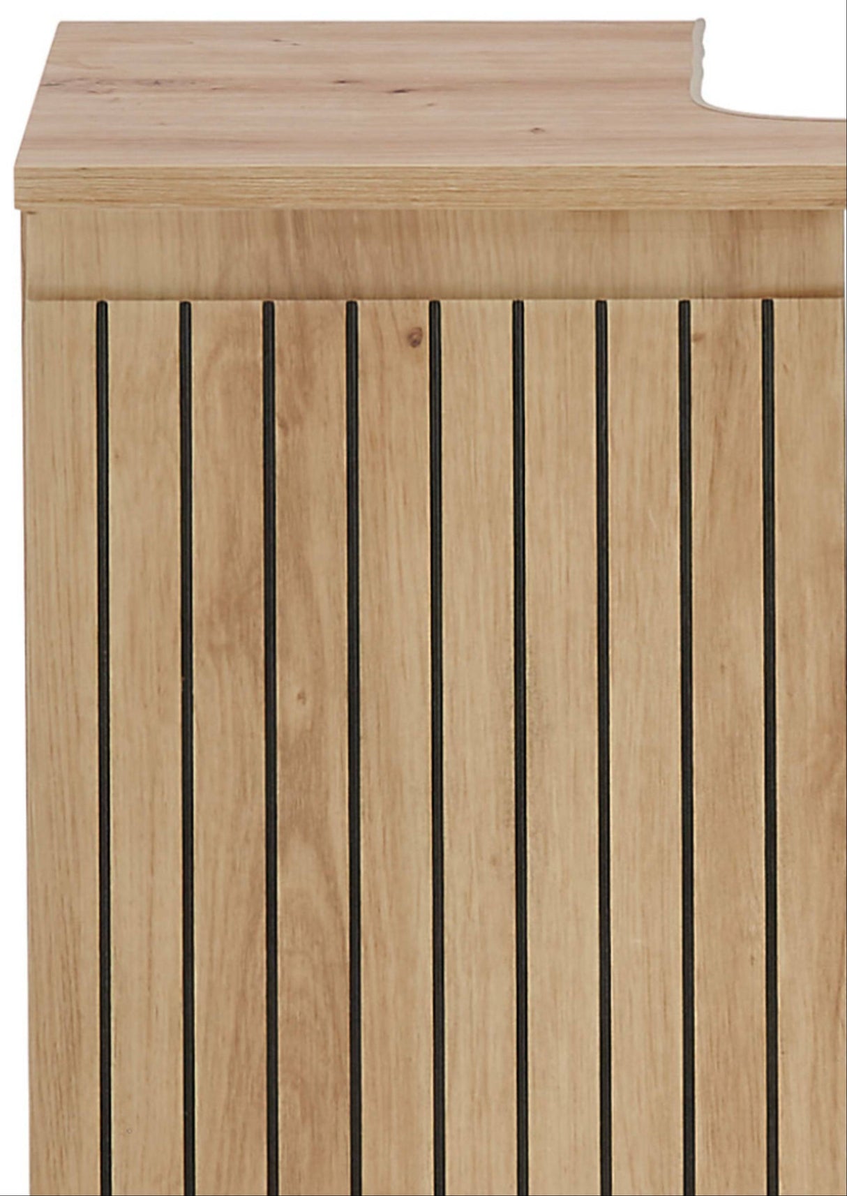 Austin 2 Drawer Under Sink Bathroom Cabinet - Julian Bowen