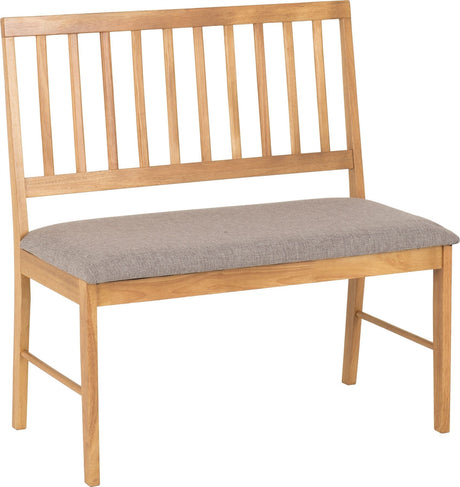 Austin Dining Table & Bench Set Oak - Seconique