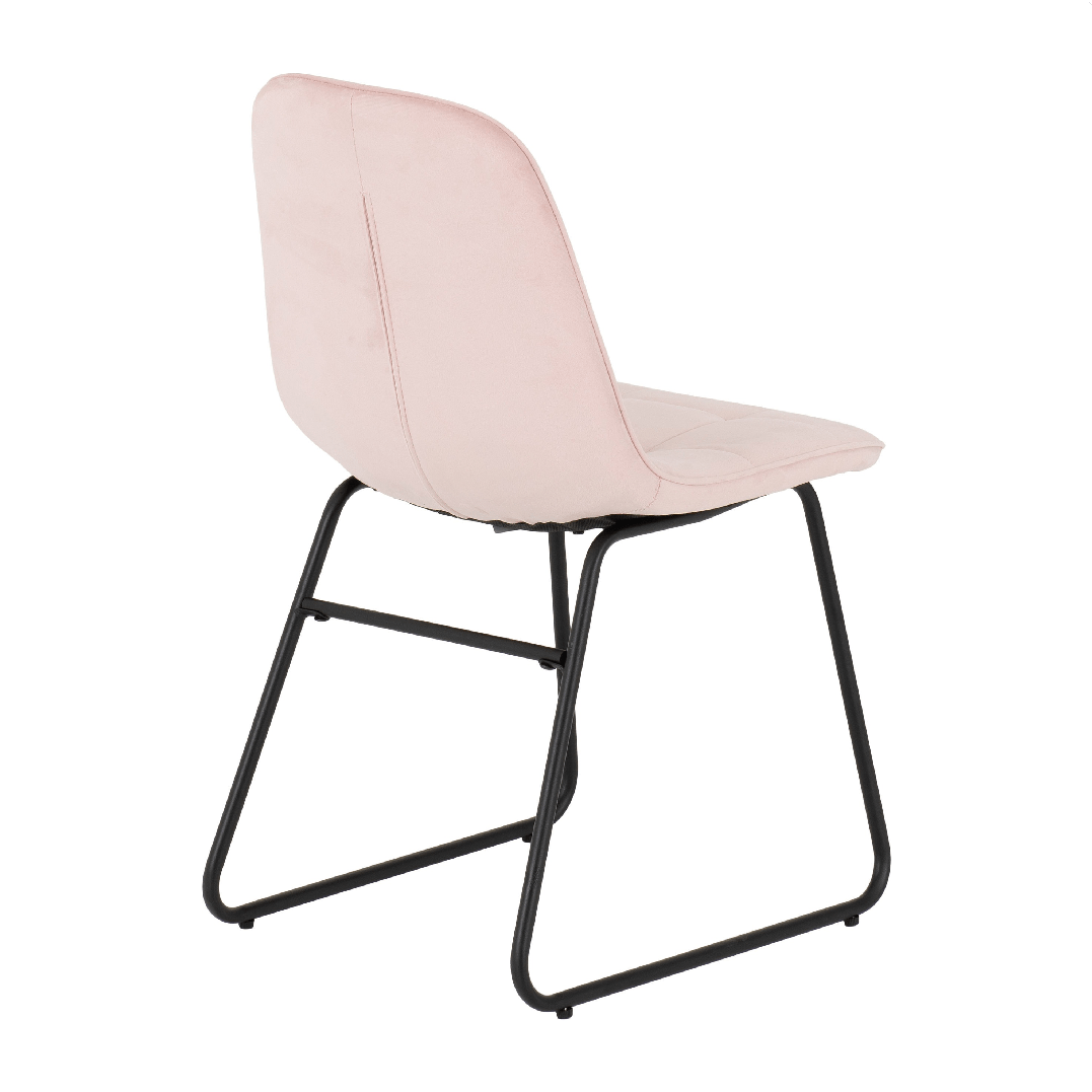 Avery Extending Dining Set with 4 Lukas Velvet Chairs - Seconique