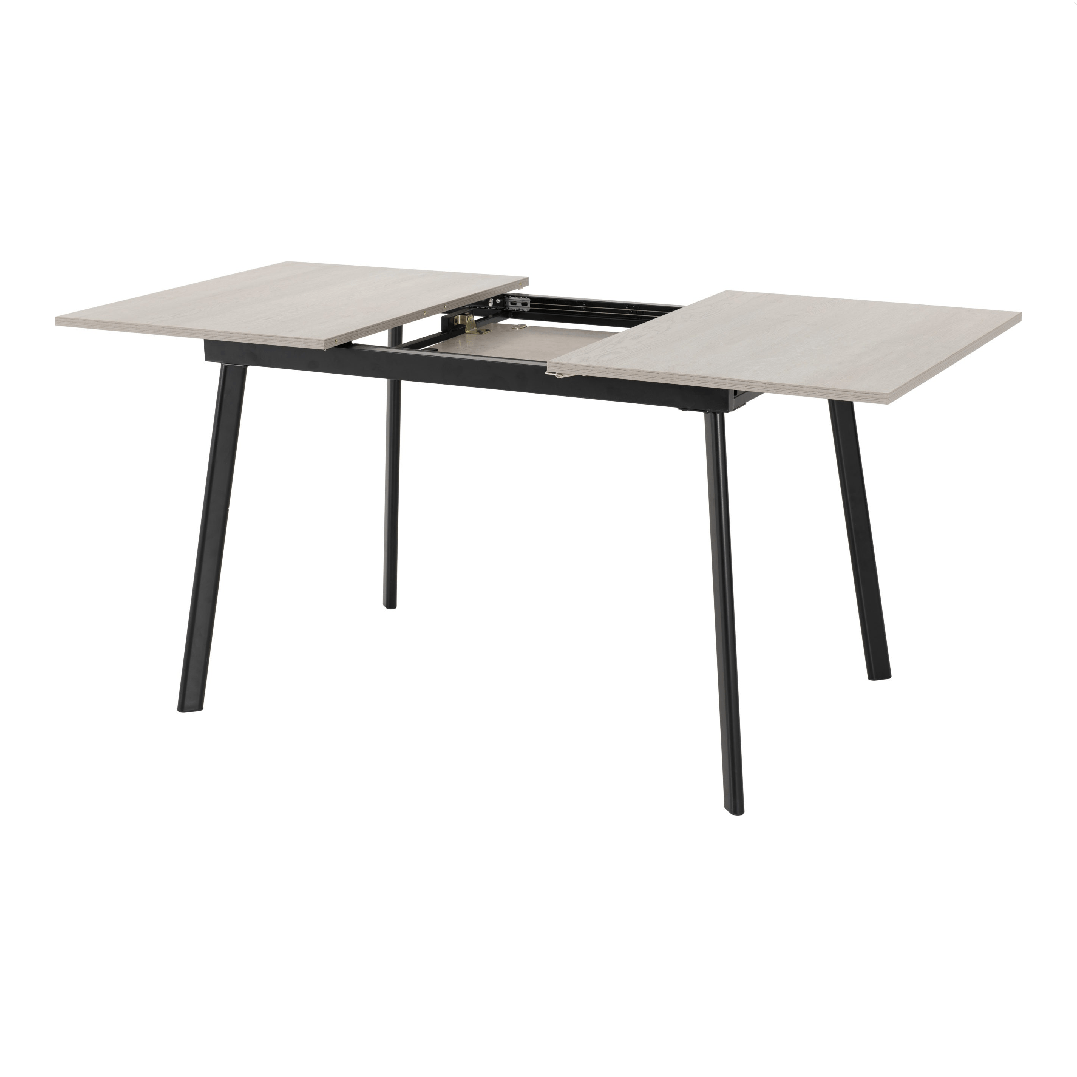 Avery Extending Dining Set with 4 Lukas Velvet Chairs - Seconique