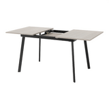 Avery Extending Dining Set with 4 Lukas Velvet Chairs - Seconique