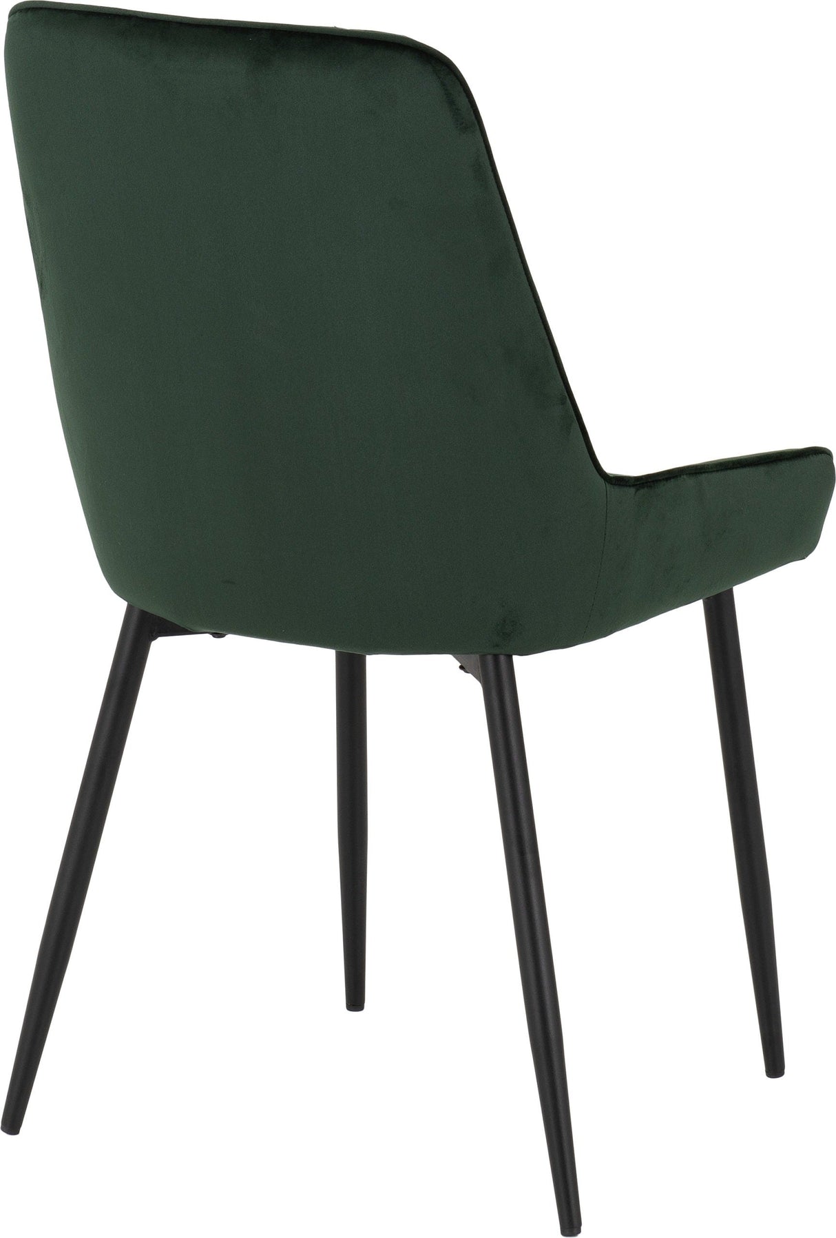 Avery Extending Dining Set with 4 Velvet Chairs - Seconique
