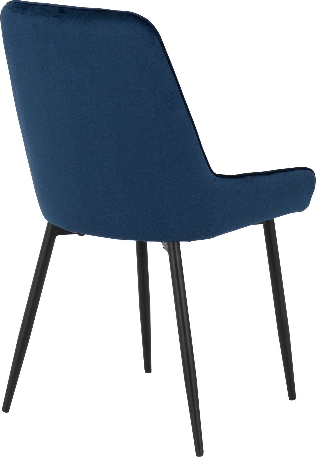 Avery Extending Dining Set with 4 Velvet Chairs - Seconique