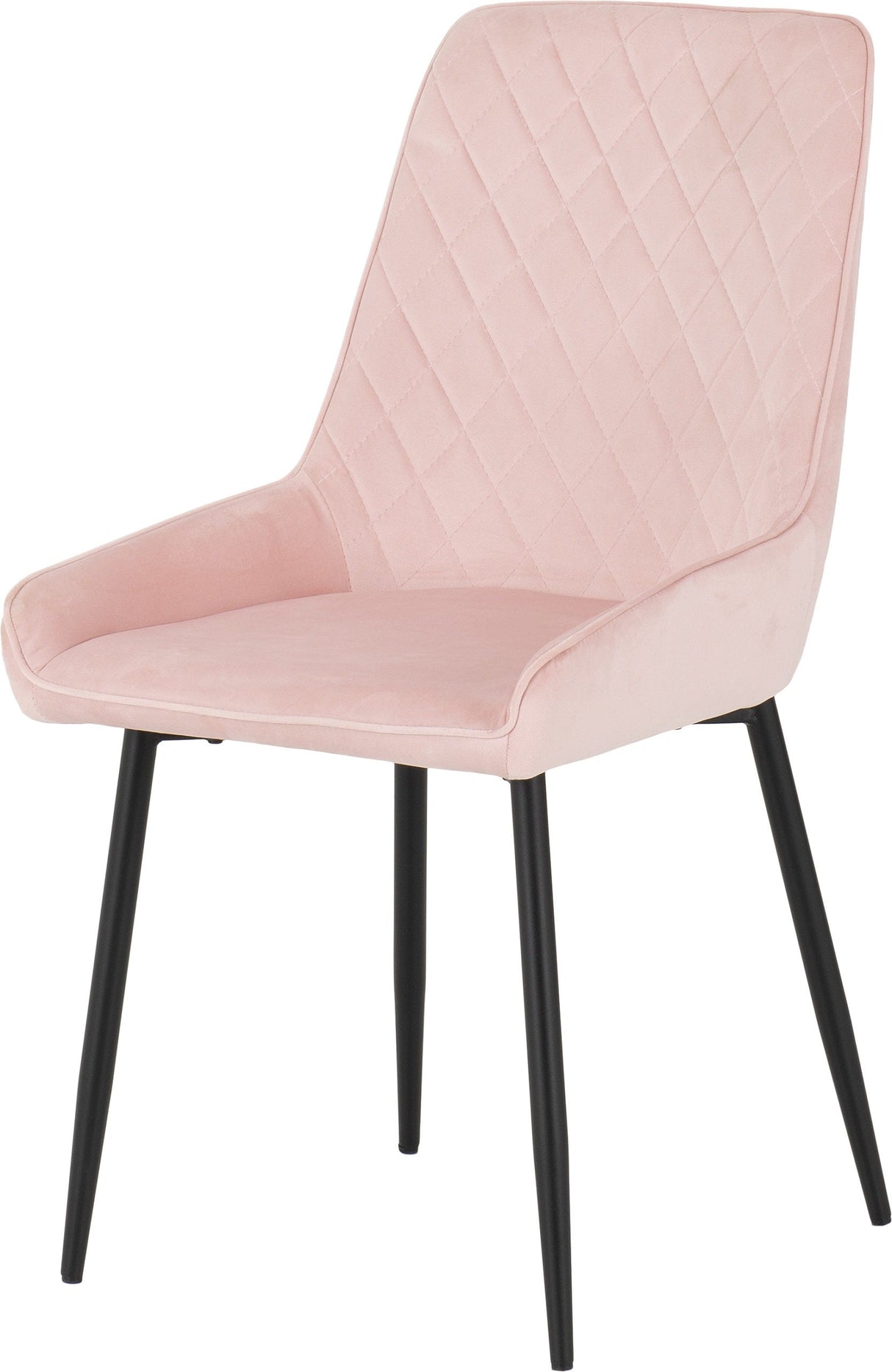 Avery Extending Dining Set with 4 Velvet Chairs - Seconique