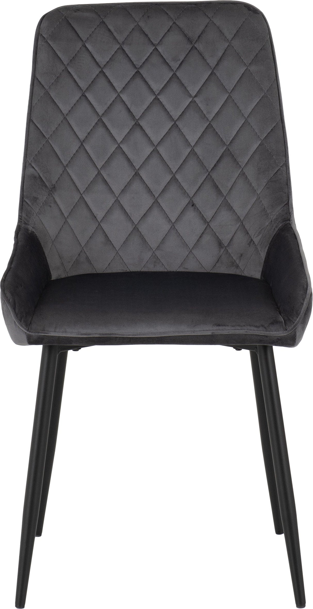 Avery Extending Dining Set with 4 Velvet Chairs - Seconique