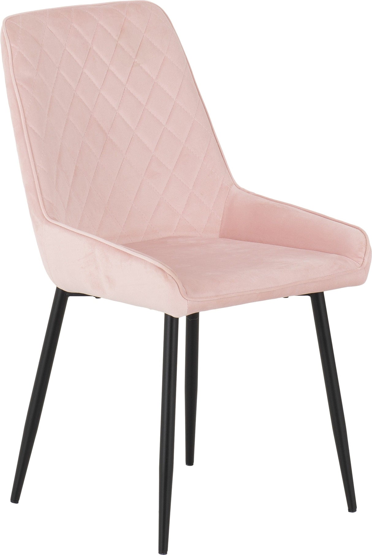 Avery Extending Dining Set with 4 Velvet Chairs - Seconique