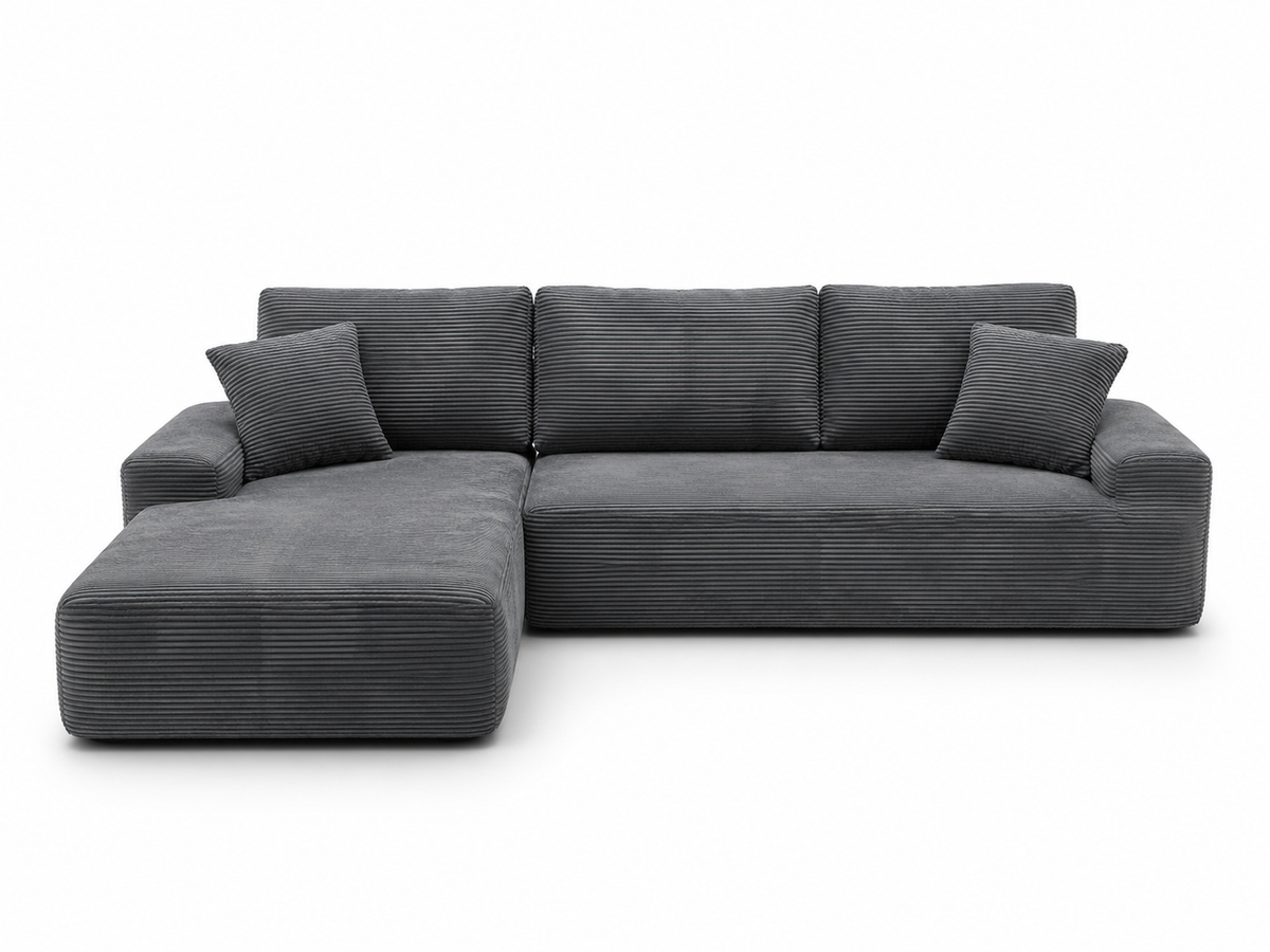 Cove Boneless Compressed Corner Chaise Sofa