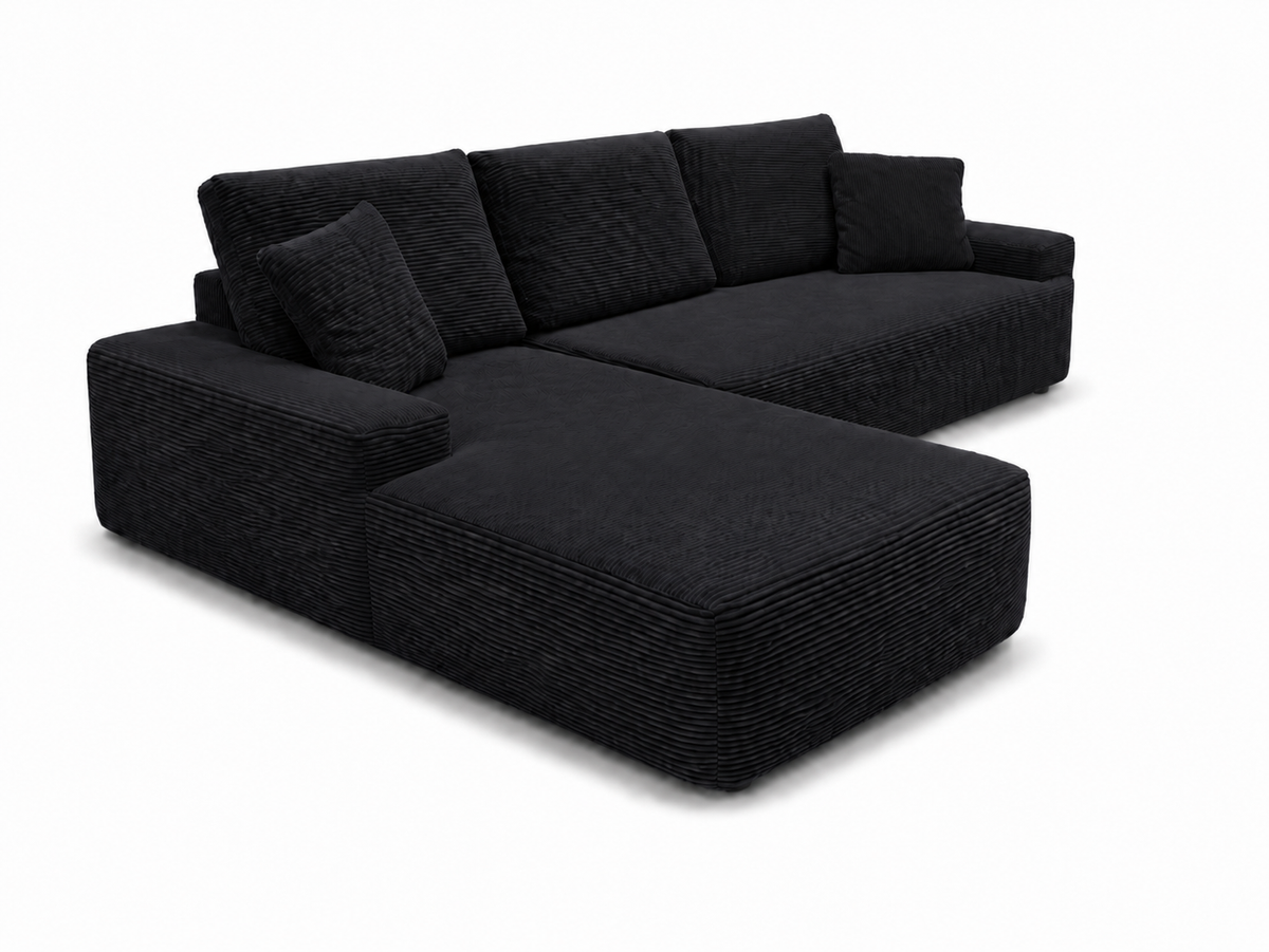 Cove Boneless Compressed Corner Chaise Sofa