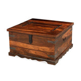 Denali Square Storage Trunk Coffee Table