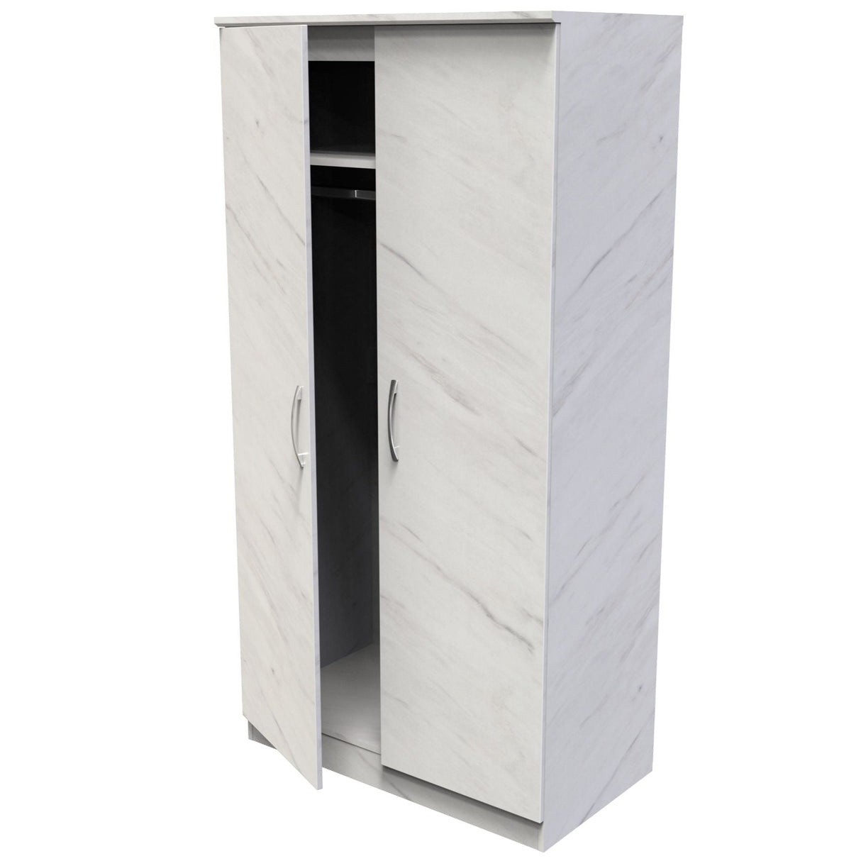 Avon Wide 2 Door Double Wardrobe
