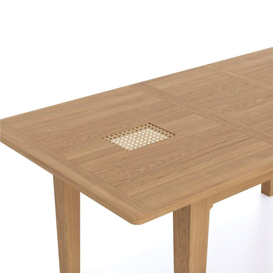 Cypress 140cm - 180cm Extending Rattan Dining Table