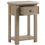 Acadia 1 Drawer Open Shelf Hall Table