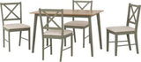 Balfour 4 Seater Dining Table Set - Seconique