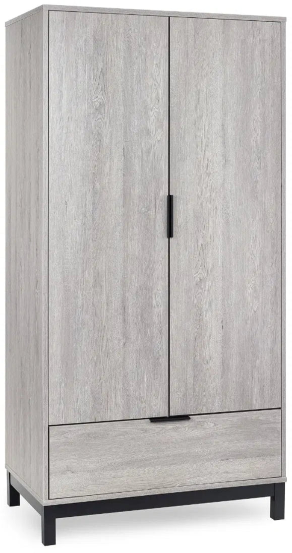 Bali 2 Door 1 Drawer Double Wardrobe - Julian Bowen