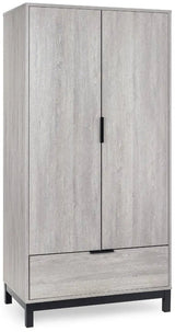 Bali 2 Door 1 Drawer Double Wardrobe - Julian Bowen