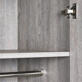 Bali 2 Door 1 Drawer Double Wardrobe - Julian Bowen