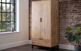 Bali 2 Door 1 Drawer Wardrobe - Julian Bowen