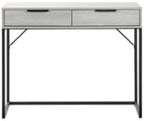Bali 2 Drawer Dressing Table Desk - Julian Bowen