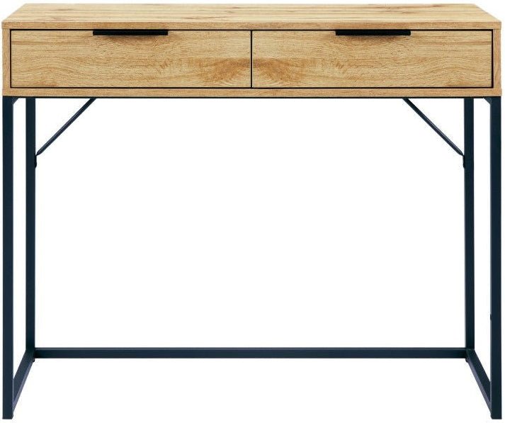 Bali 2 Drawer Dressing Table Desk - Julian Bowen