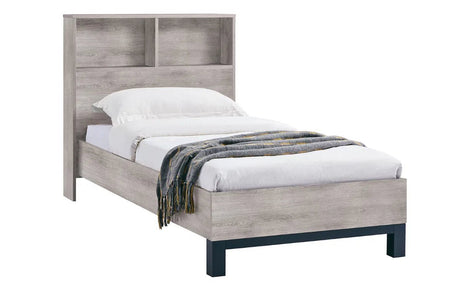 Bali Bookcase Headboard Bed - Julian Bowen