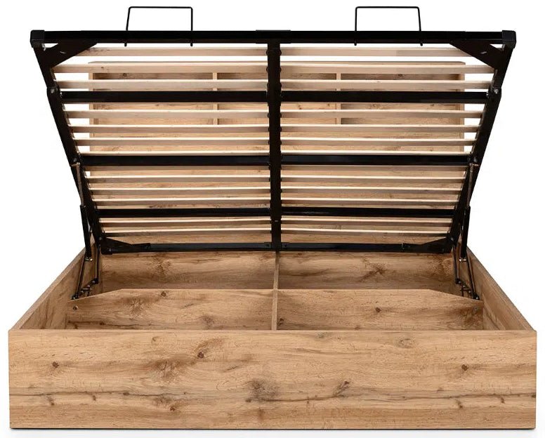 Bali Ottoman Gas Lift Storage Bed Frame - Julian Bowen