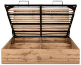 Bali Ottoman Gas Lift Storage Bed Frame - Julian Bowen