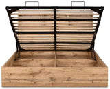 Bali Ottoman Gas Lift Storage Bed Frame - Julian Bowen