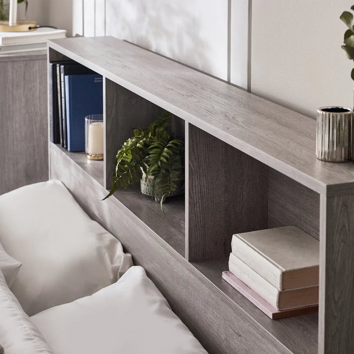 Bali Ottoman Gas Lift Storage Bed Frame - Julian Bowen