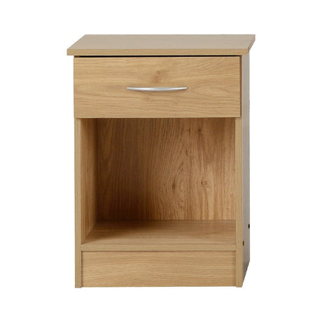 Bellingham 1 Drawer Bedside Cabinet - Seconique