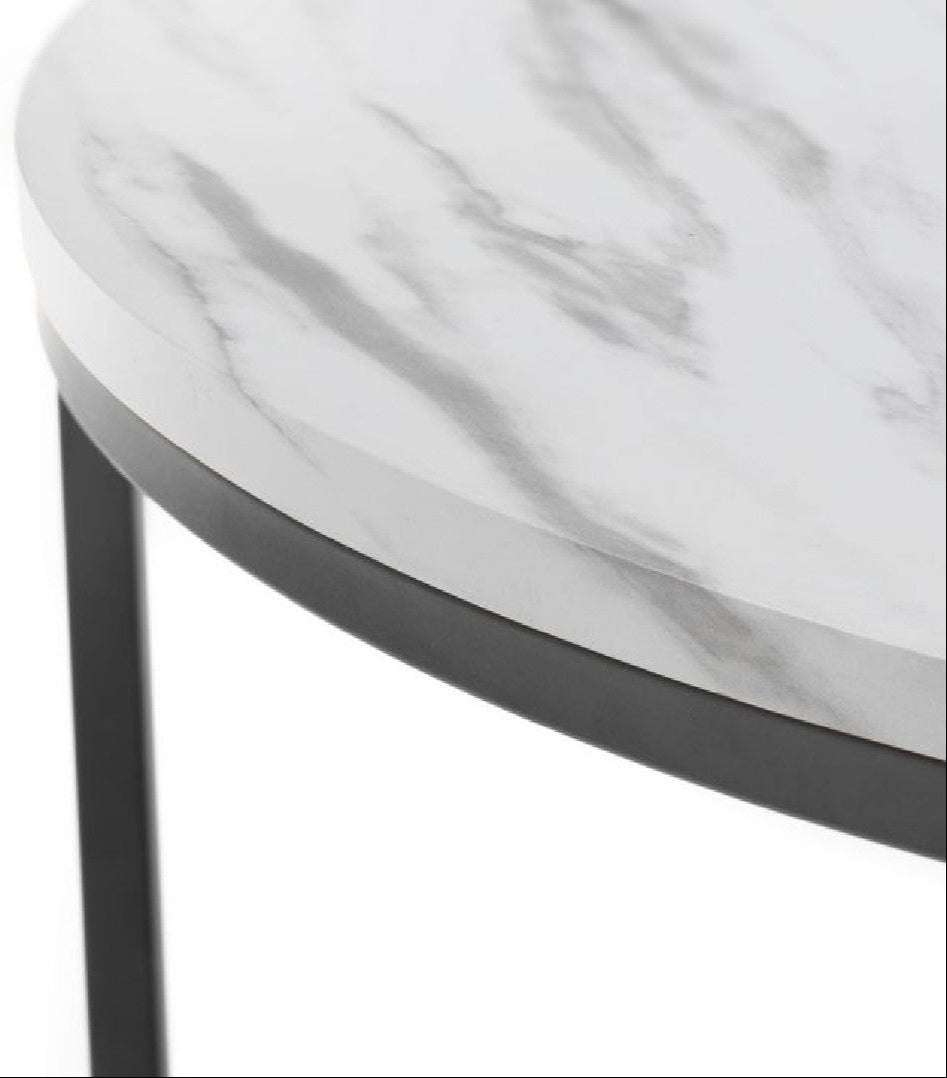 Bellini Round Nesting Coffee Table - Julian Bowen