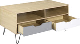 Bergen 2 Drawer Coffee Table - Seconique