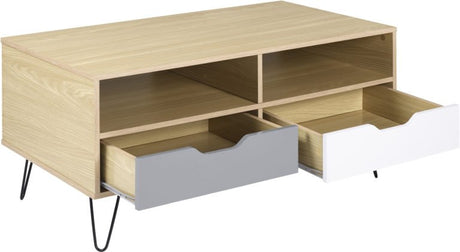 Bergen 2 Drawer Coffee Table - Seconique