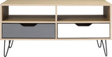 Bergen 2 Drawer Coffee Table - Seconique
