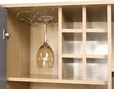 Bergen Tall Sideboard/Wine Rack - Seconique