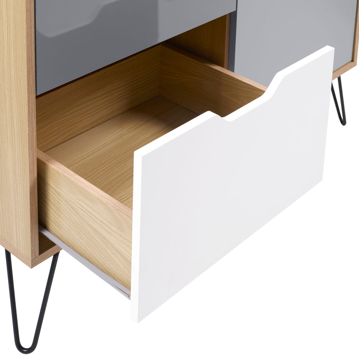 Bergen Tall Sideboard/Wine Rack - Seconique