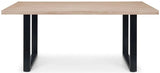 Berwick Dining Table Luxe Low Bench & 2 Luxe Chairs - Julian Bowen