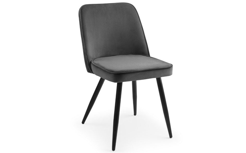 Berwick Round Table & 4 Burgess Chairs - Julian Bowen