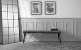 Berwick Table with 2 Benches & 2 Luxe Chairs - Julian Bowen