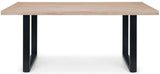 Berwick Table with 2 Benches & 2 Luxe Chairs - Julian Bowen