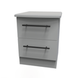 Beverley 2 Drawer Bedside Cabinet - Welcome Furniture