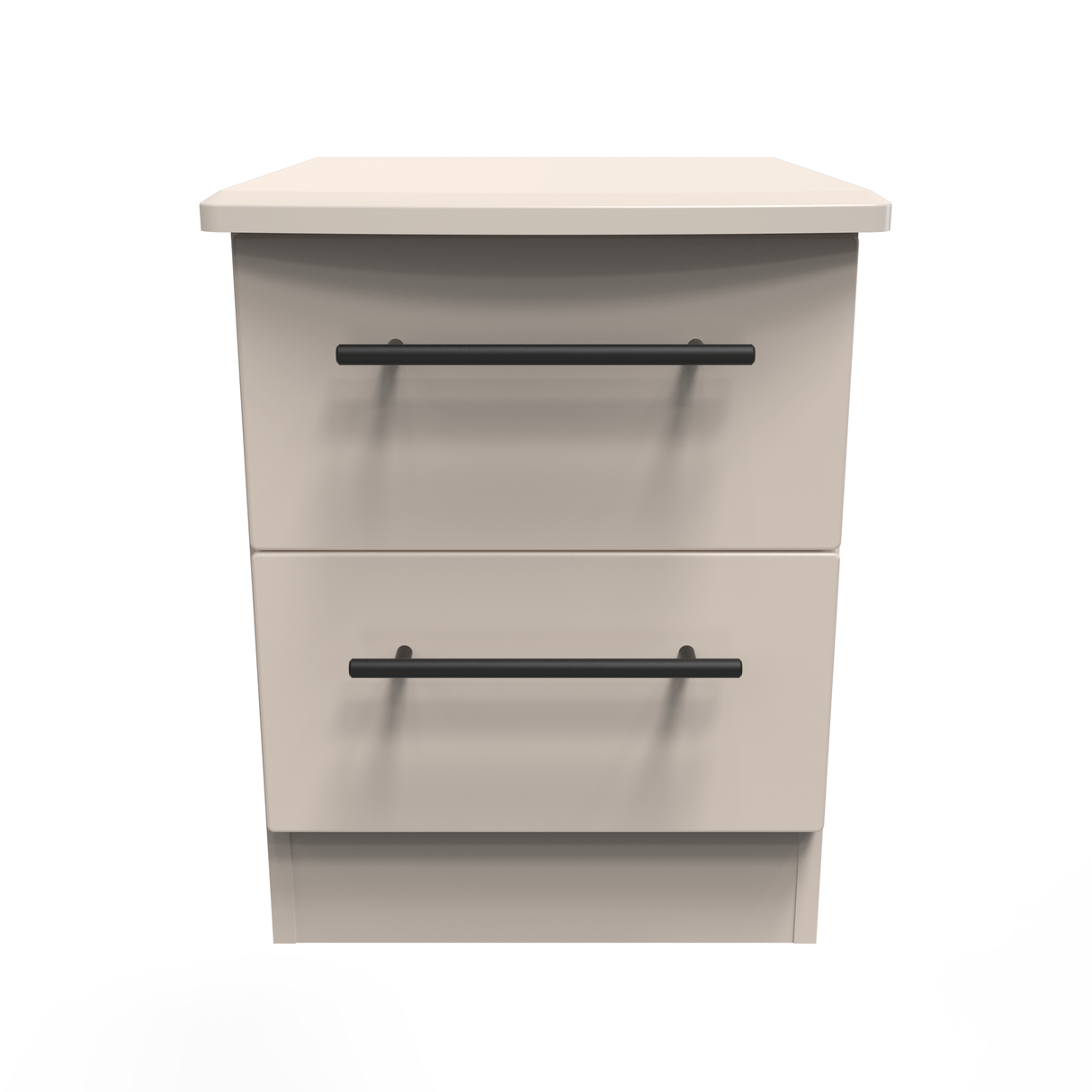 Beverley 2 Drawer Bedside Cabinet - Welcome Furniture