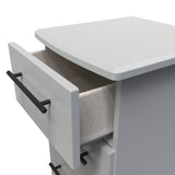 Beverley 3 Drawer Bedside Cabinet - Welcome Furniture