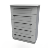 Beverley 5 Drawer Chest - Welcome Furniture
