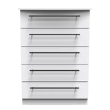 Beverley 5 Drawer Chest - Welcome Furniture
