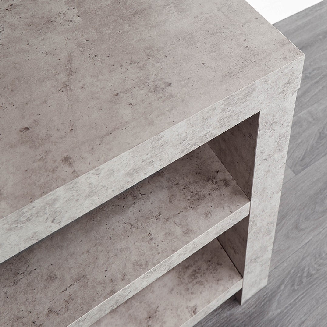 Bloc Concrete 2 Drawer TV Unit - GFW