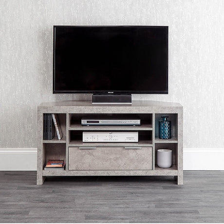 Bloc Concrete Corner TV Unit - GFW