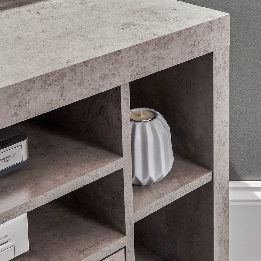 Bloc Concrete Corner TV Unit - GFW