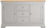 Bordeaux 2 Door 3 Drawer Sideboard - Seconique
