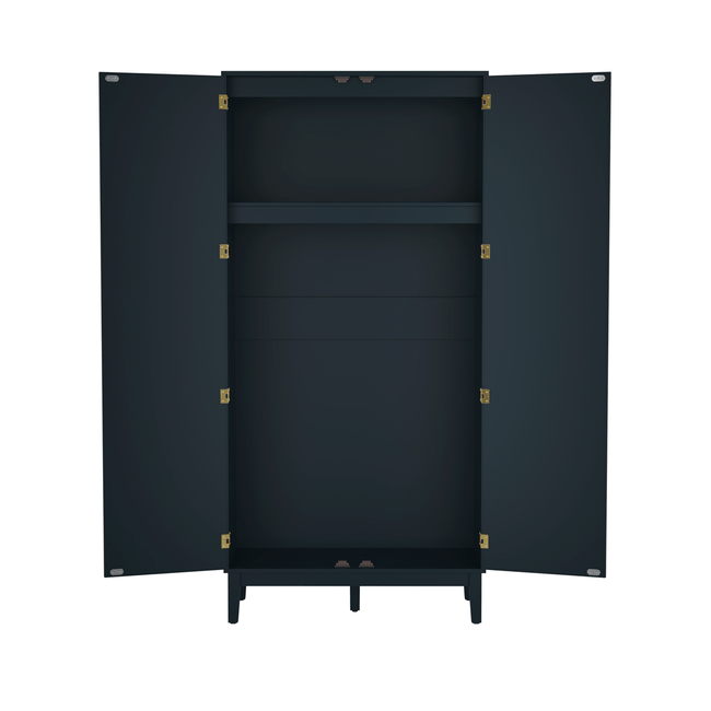 Bordeaux 2 Door Wardrobe - LPD