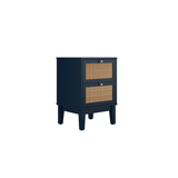 Bordeaux 2 Drawer Bedside Cabinet - LPD